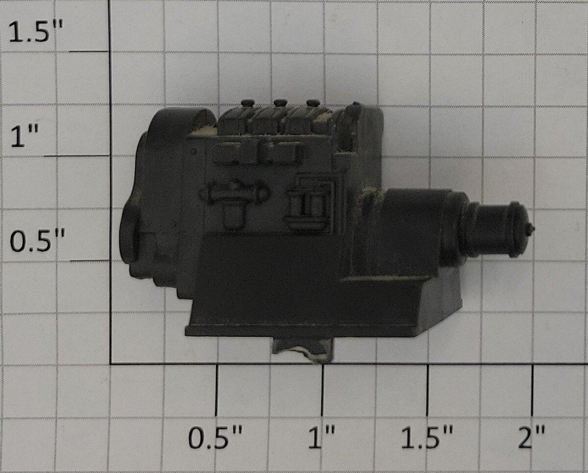 Lionel 3650-12 O Gauge Dark Gray Searchlight Car Generator
