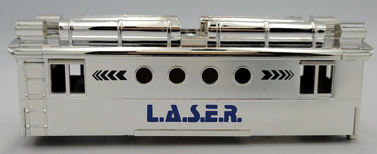 Lionel 520-5 Chrome L.A.S.E.R. Nuclear Ray Gun Body Shell