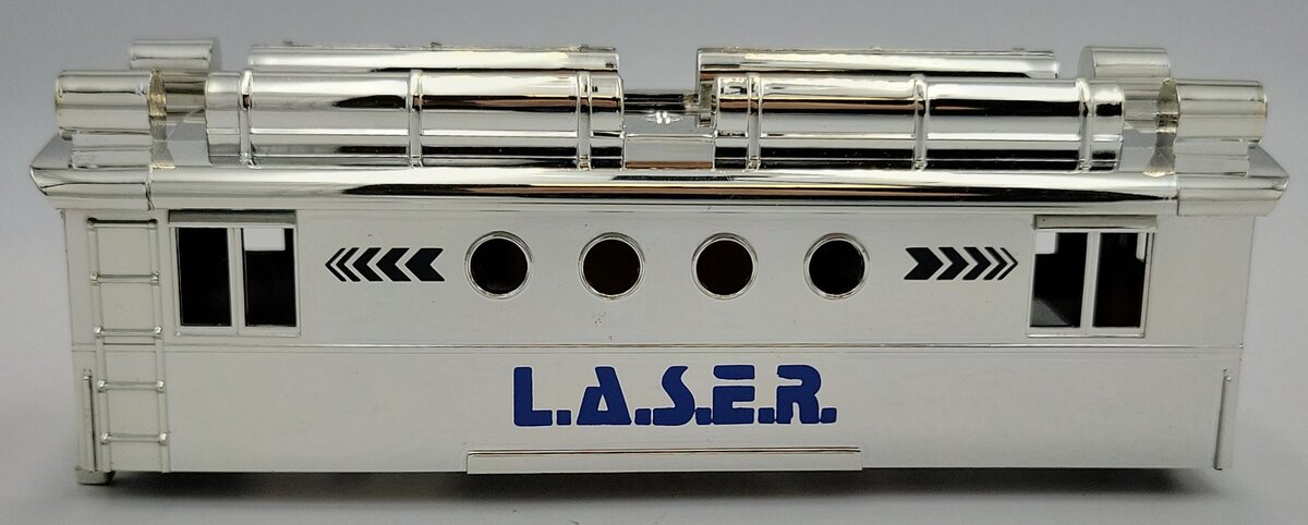 Lionel 520-5 Chrome L.A.S.E.R. Nuclear Ray Gun Body Shell