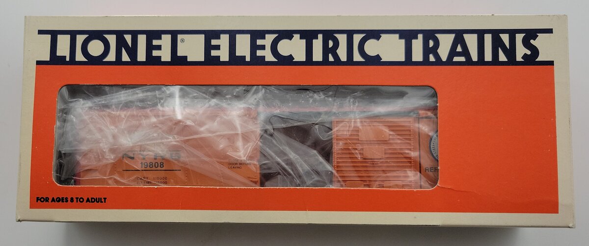 Lionel 19808-1 New York Central Ice Car Shell with Roof in Original Box #19808