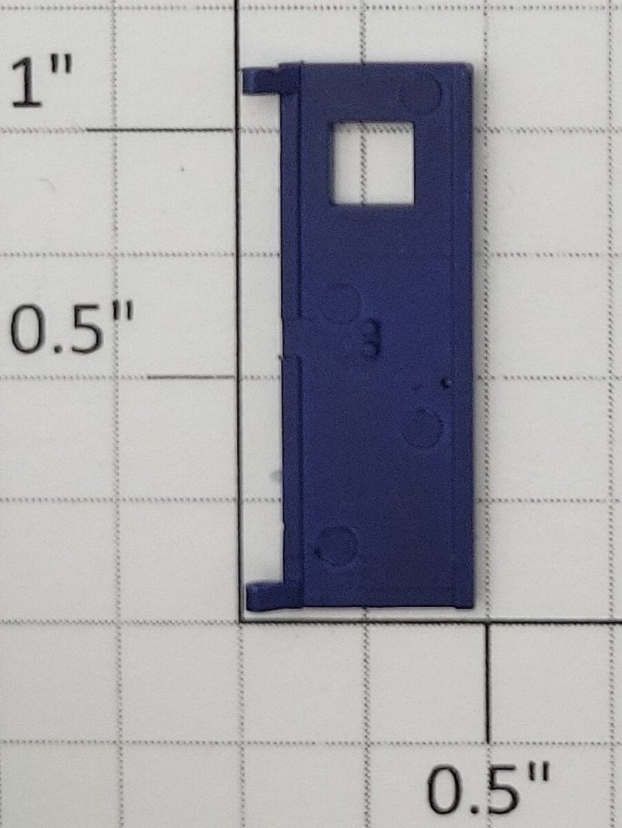 S-Helper 661-20-03 F7 Diesel Navy Blue Plastic Rear Door with Square Window