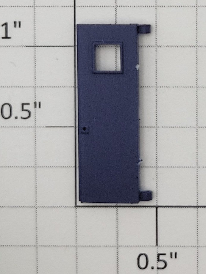 S-Helper 661-20-03 F7 Diesel Navy Blue Plastic Rear Door with Square Window