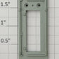S-Helper 661-20-02 F3 Diesel Locomotive Light Gray Plastic Rear Door Frame