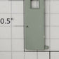 S-Helper 661-20-03 F3 Diesel Light Gray Plastic Rear Door with Square Window