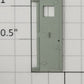 S-Helper 661-20-03 F3 Diesel Light Gray Plastic Rear Door with Square Window