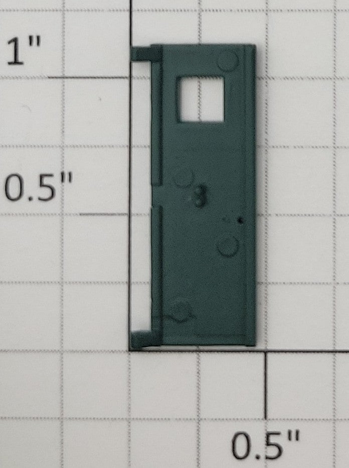 S-Helper 661-20-03 F3 Diesel Loco Green Plastic Rear Door with Square Window
