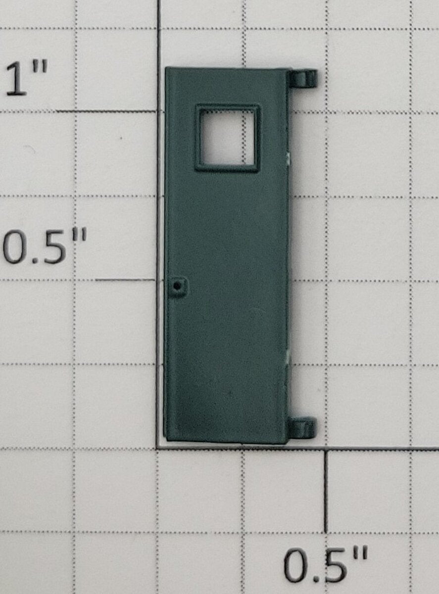 S-Helper 661-20-03 F3 Diesel Loco Green Plastic Rear Door with Square Window