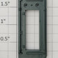 S-Helper 661-20-02 F7 Diesel Locomotive Forest Green Plastic Rear Door Frame