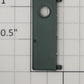 S-Helper 661-20-01 F7 Forest Green Plastic Rear Door with Round Window