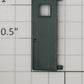 S-Helper 661-20-03 F7 Forest Green Plastic Rear Door with Square Window