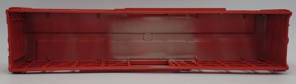 Lionel 19801-2 Red O Gauge Poultry Dispatch Car Shell without Side Doors