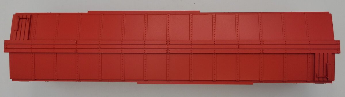 Lionel 19801-2 Red O Gauge Poultry Dispatch Car Shell without Side Doors