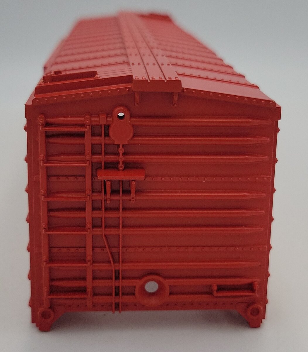 Lionel 19801-2 Red O Gauge Poultry Dispatch Car Shell without Side Doors