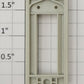 S-Helper 661-20-02 Unpainted Plastic Rear Door Frame