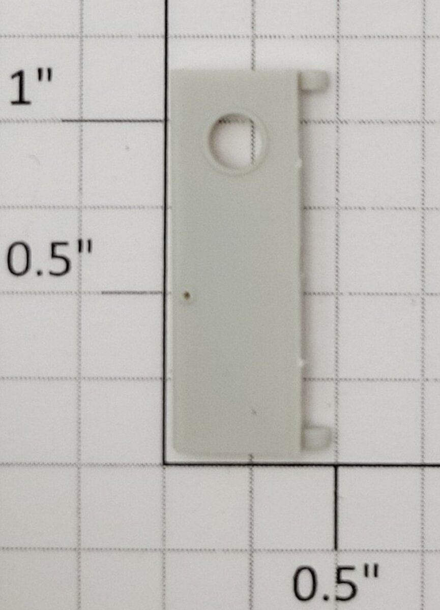 S-Helper 661-20-01 Unpainted Plastic Rear Door with Round Window