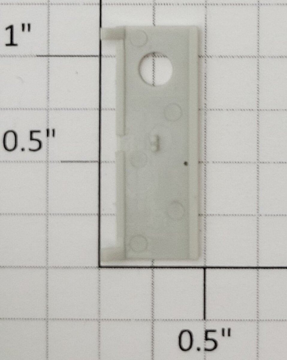 S-Helper 661-20-01 Unpainted Plastic Rear Door with Round Window