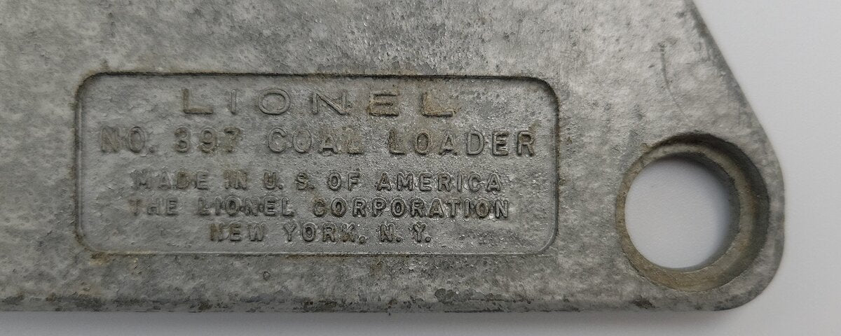 Lionel 397-8 Coal Loader Base