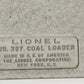 Lionel 397-8 Coal Loader Base
