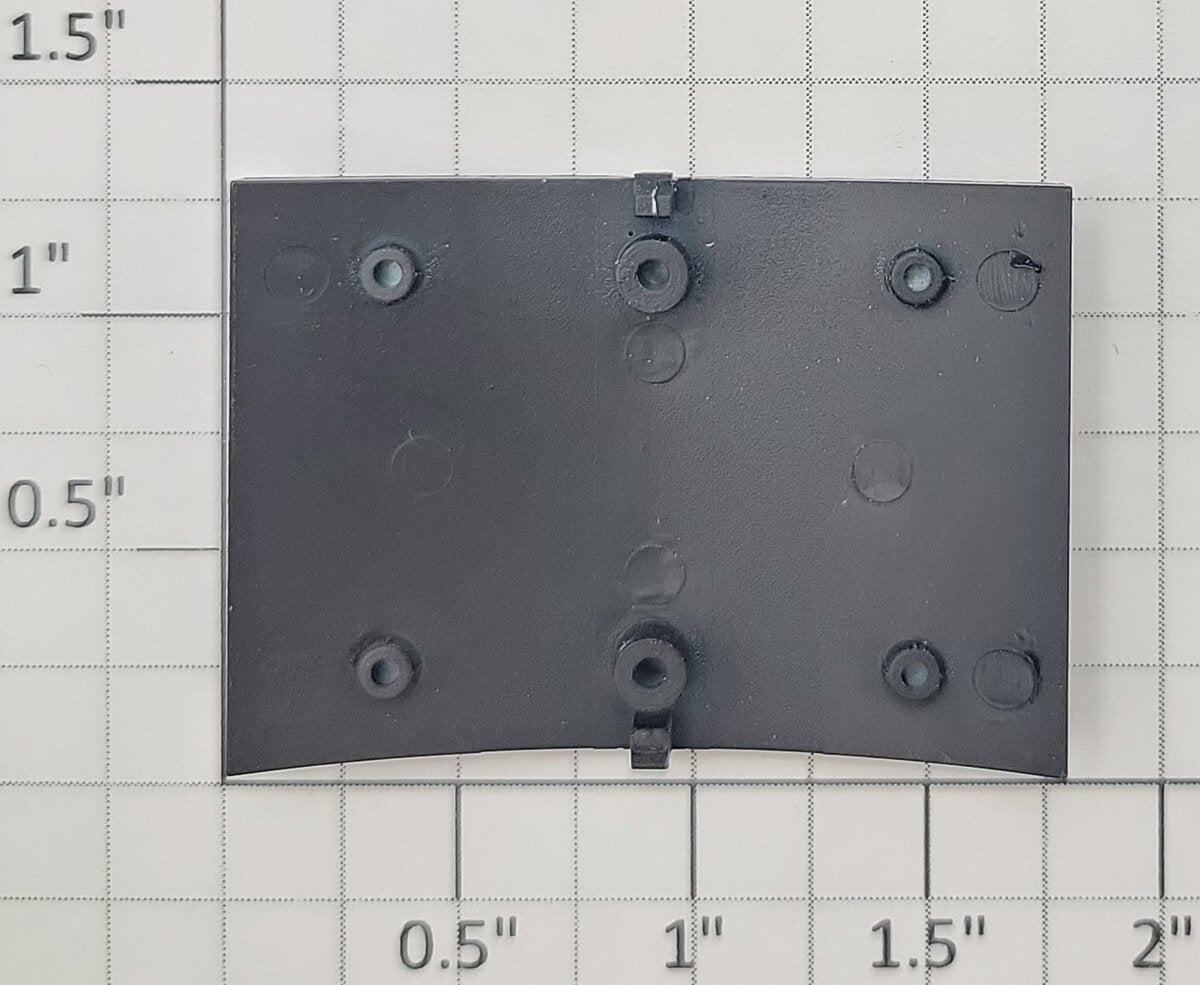S-Helper SHS-02191 F3/F7 Diesel Locomotive Black Non-Dynamic Brake Panel