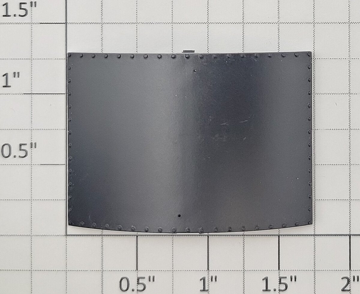 S-Helper SHS-02191 F3/F7 Diesel Locomotive Black Non-Dynamic Brake Panel