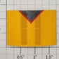 S-Helper SHS-02189 F3 Yellow / Red / Gray UP Dynamic Brake Panel
