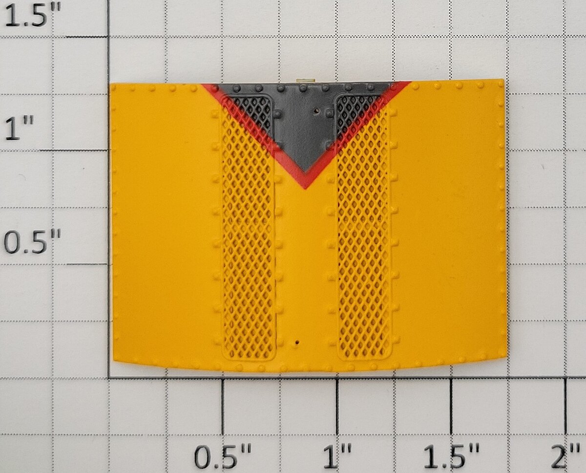S-Helper SHS-02189 F3 Yellow / Red / Gray UP Dynamic Brake Panel