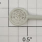 S-Helper 1278-06-12 Unpainted Plastic Ajax Hopper Brake Wheel