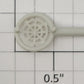 S-Helper 1278-06-12 Unpainted Plastic Ajax Hopper Brake Wheel