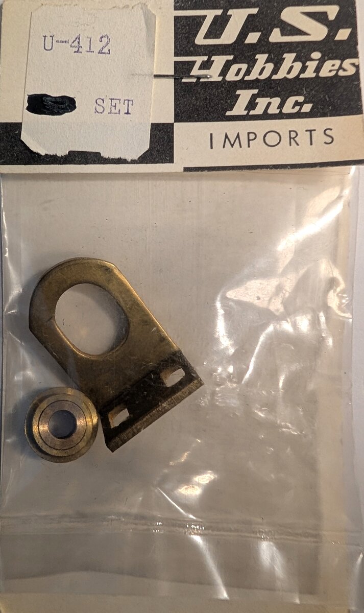 US Hobbies U-412 HO Scale Electrical Pickup/Wiper Assembly Part