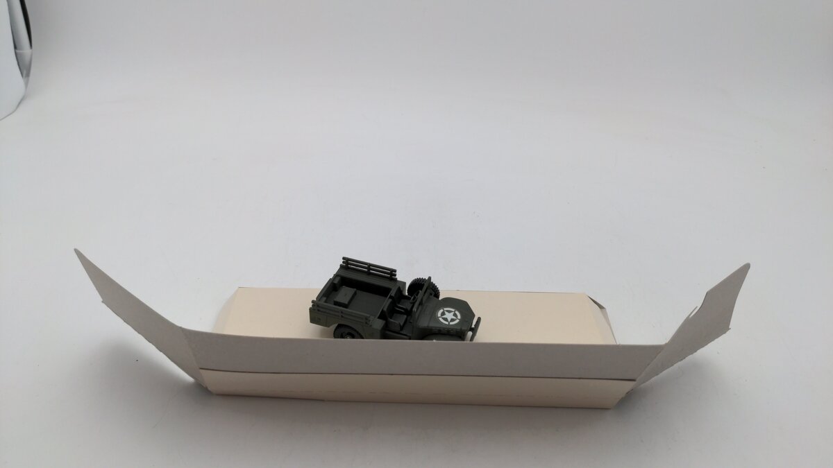 Solido 6103 1:50 Scale Military I Dodge 4 x 4 Truck W/Decal Set Limited Edition EX/Box