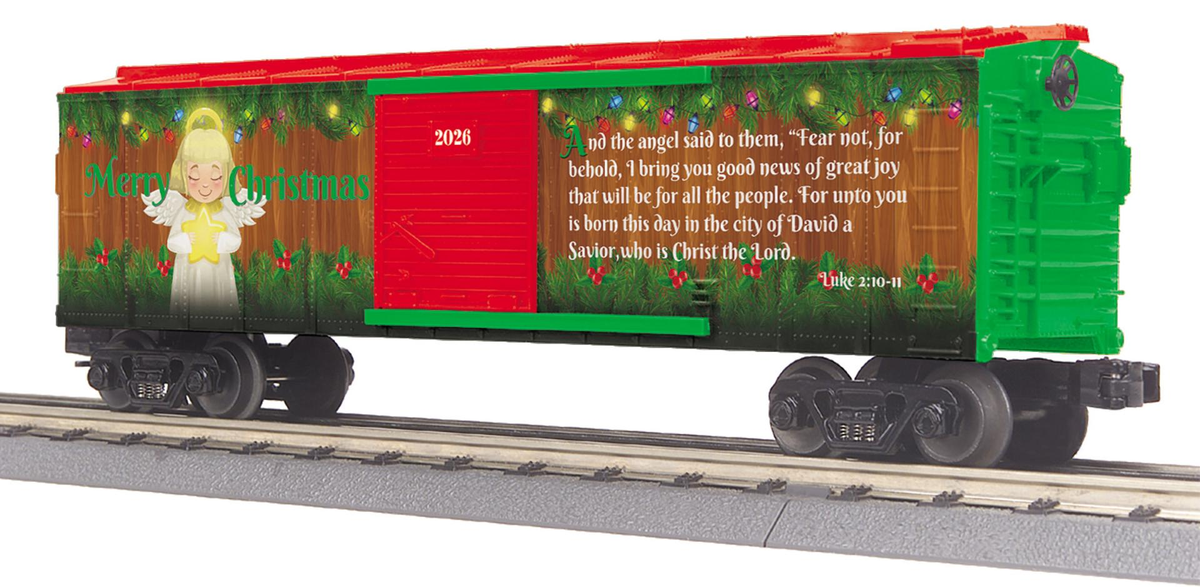 MTH 30-71306 O Traditional Christmas Box Car