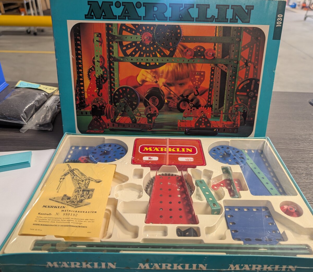 Marklin 1030 Erector Metal Building Supplementary Set