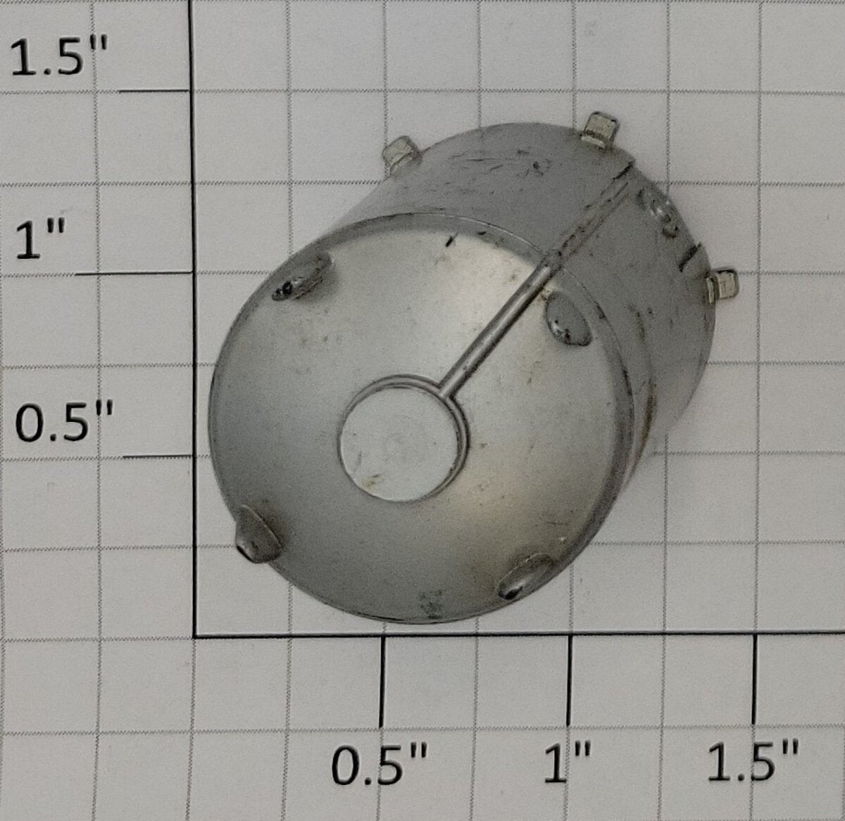 Athearn 558084-1 HO Scale Silver Canister without Lettering