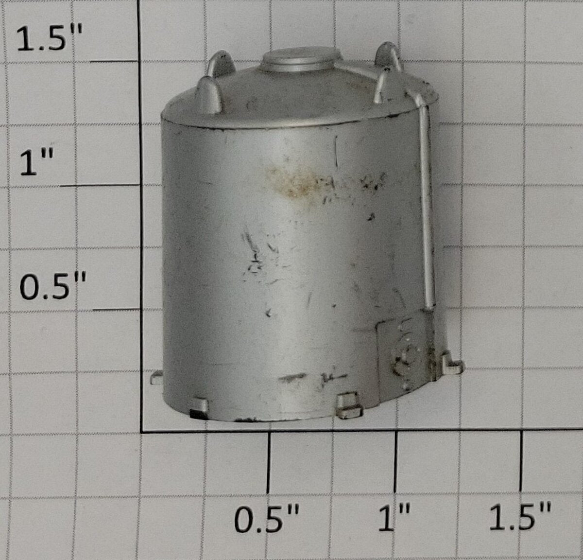 Athearn 558084-1 HO Scale Silver Canister without Lettering