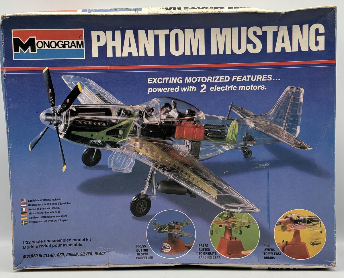 Monogram 5701 1:32 Phantom Mustang Kit