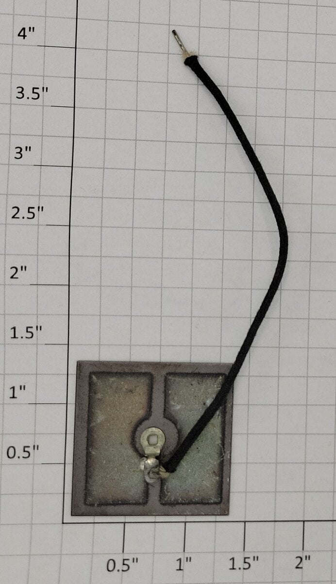 Lionel 150-25 Type 0150 Transformer Square Rectifier Plate with Wire