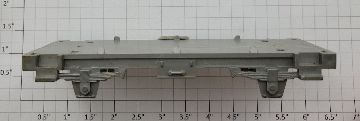 Lionel 9067-10 Gray Plastic Bobber Caboose Frame