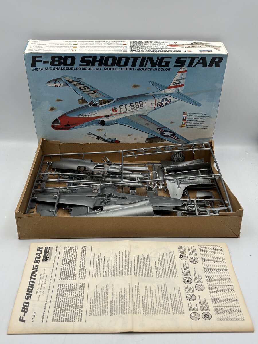 Monogram 5428 1:48 F-80 Shooting Star Kit