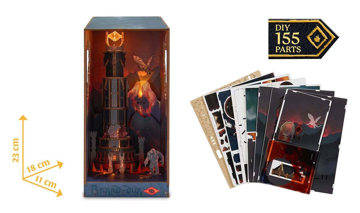 Revell 00537 The Lord of the Rings - Barad-Dur Tiny Adventures Book Nooks