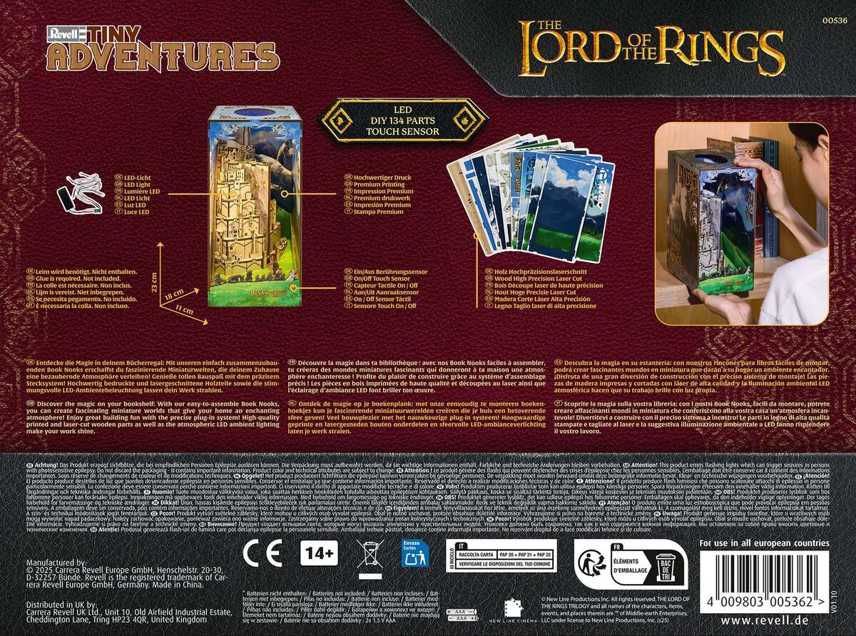 Revell 00536 The Lord of the Rings - Minas Tirith Tiny Adventures Book Nooks