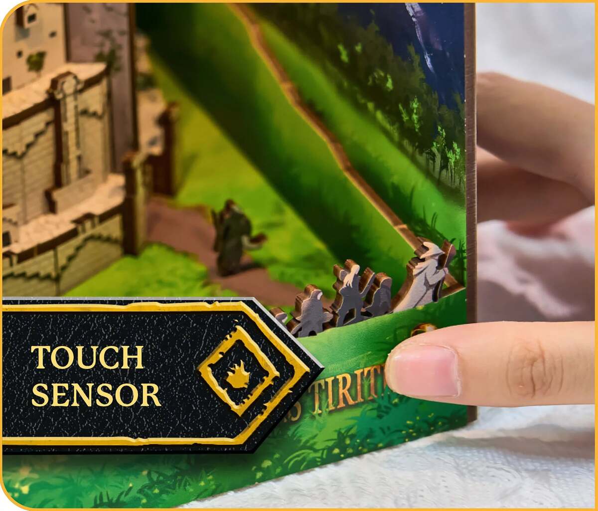 Revell 00536 The Lord of the Rings - Minas Tirith Tiny Adventures Book Nooks