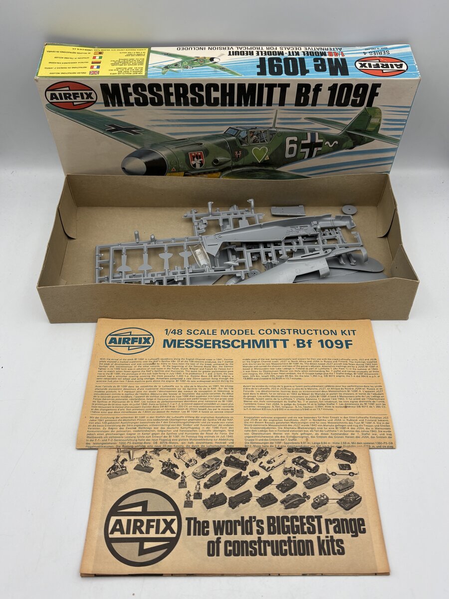 Airfix Products 04101-4 1:48 Me 109F Kit
