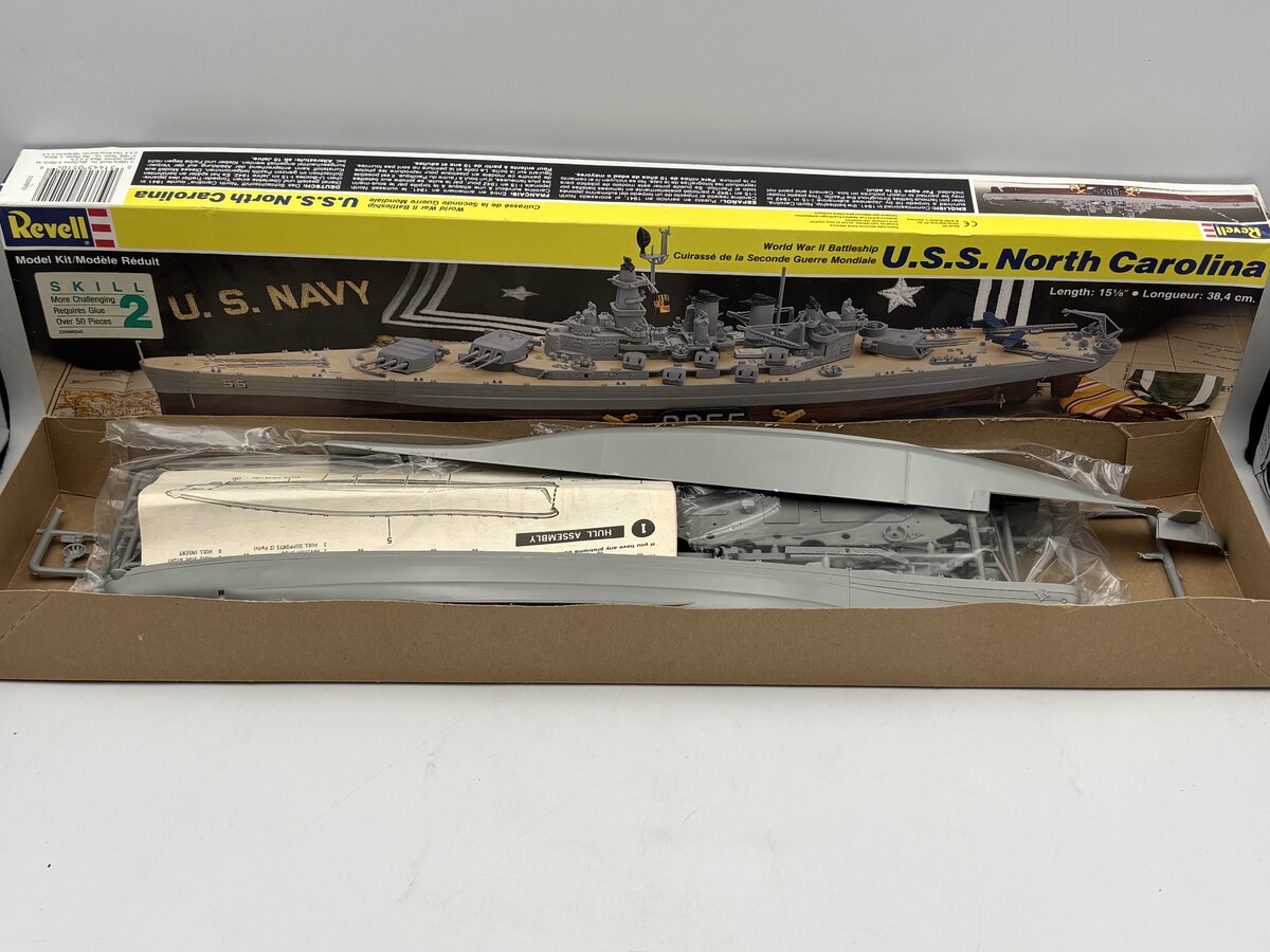 Revell 5102 U.S.S. North Carolina Battleship