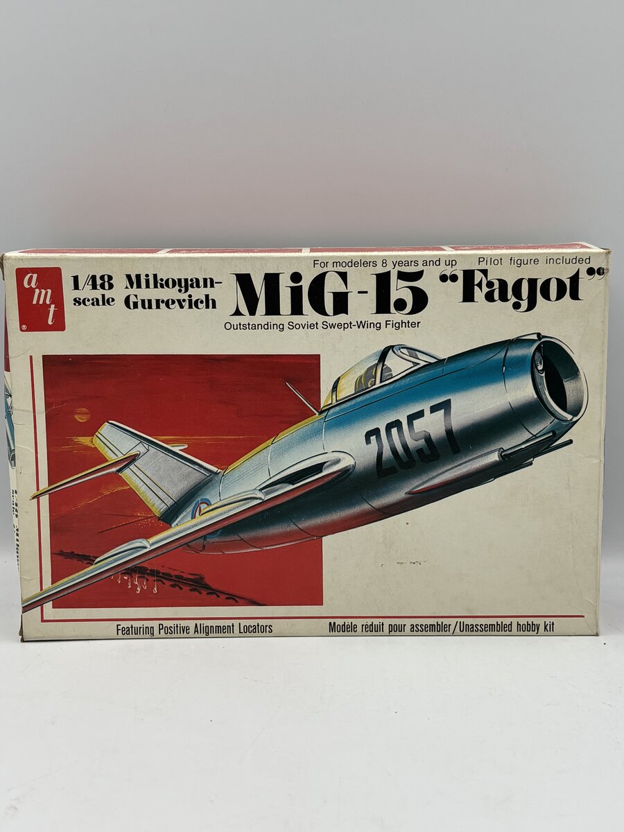 AMT T644 1:48 Mikoyan-Gurevich MiG-15 "Fagot" Kit