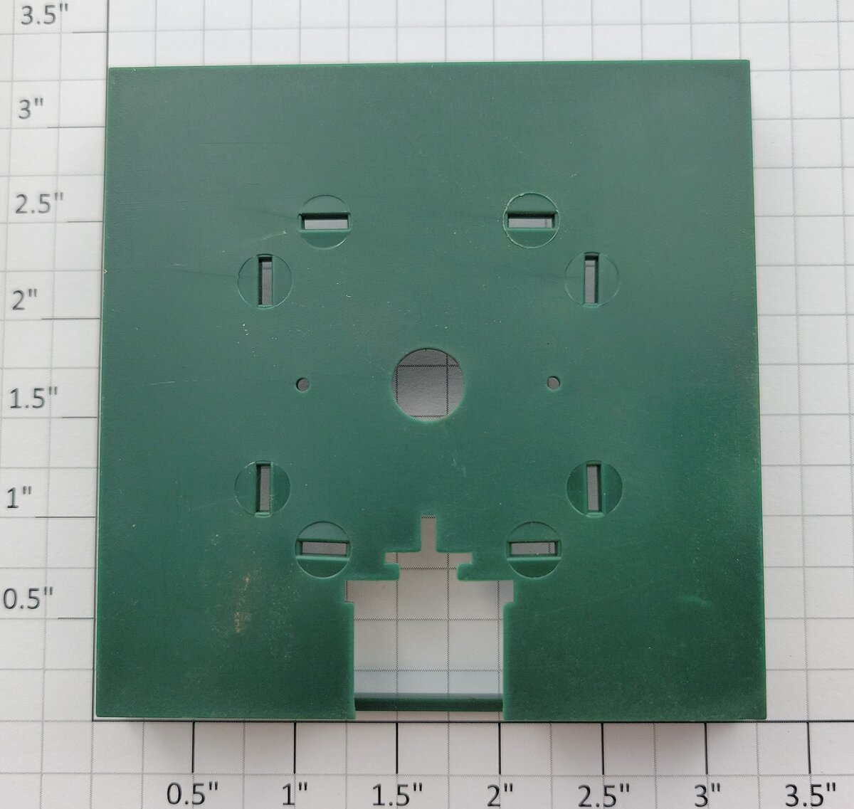 American Flyer PA12B439 Green Plastic Tower Platform with Large Hole