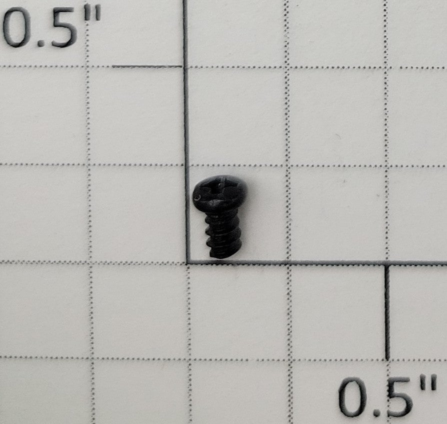 S-Helper 1-2340DPB M2.3 x 4mm Black Phillips Small Pan Head Self Tapping Screw