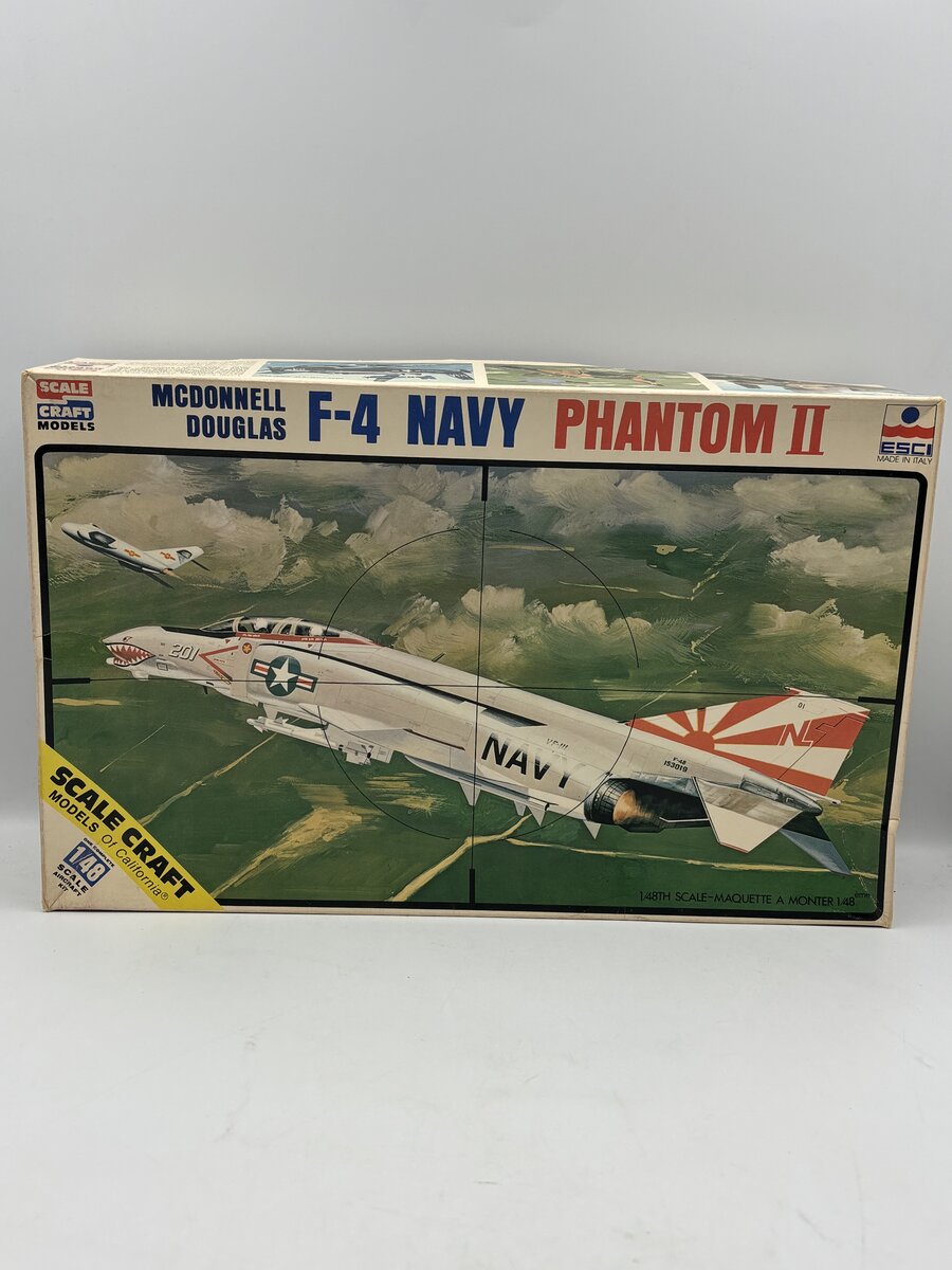 Scale Craft SC-4043 1:48 McDonnell Douglas F-4 Navy Phantom II Kit