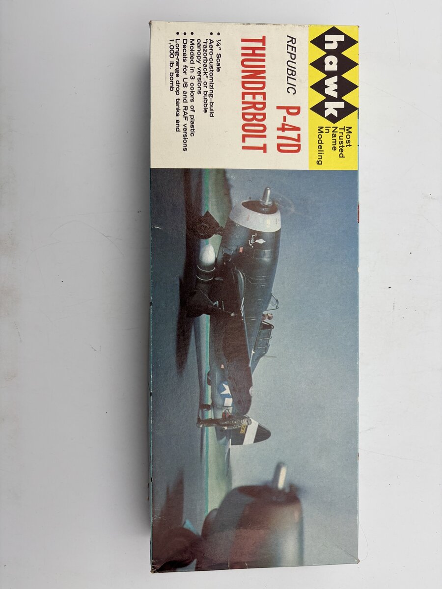 Hawk Models 500-130 1:48 Thunderbolt P-47D Kit