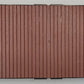 Aristo-Craft 46000-3 G Scale Box Car Brown Floor Underframe with Air Lines