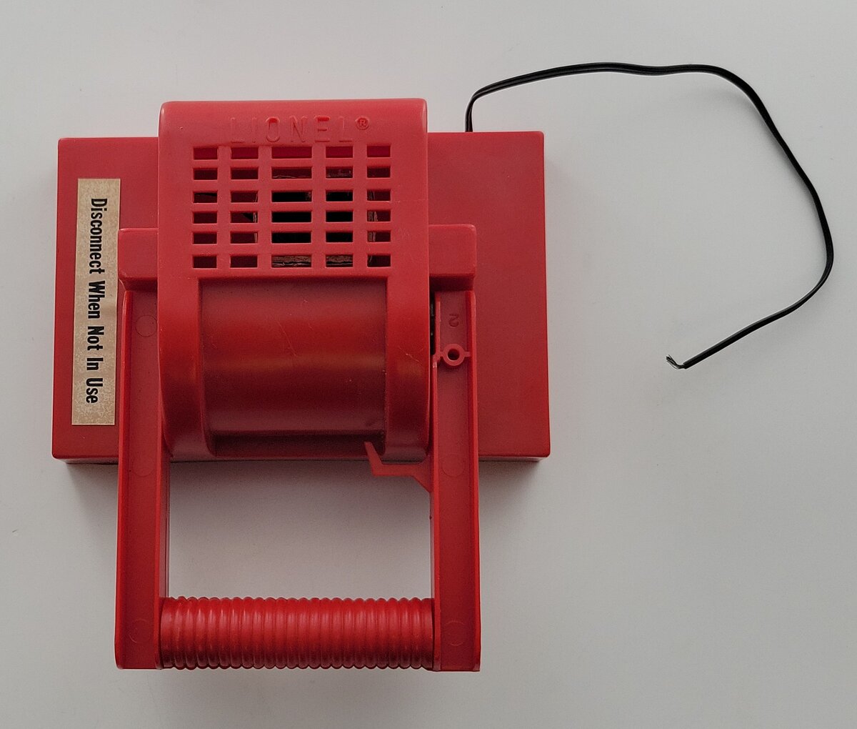 Lionel 546H Red Transformer Throttle Controller with Wiring